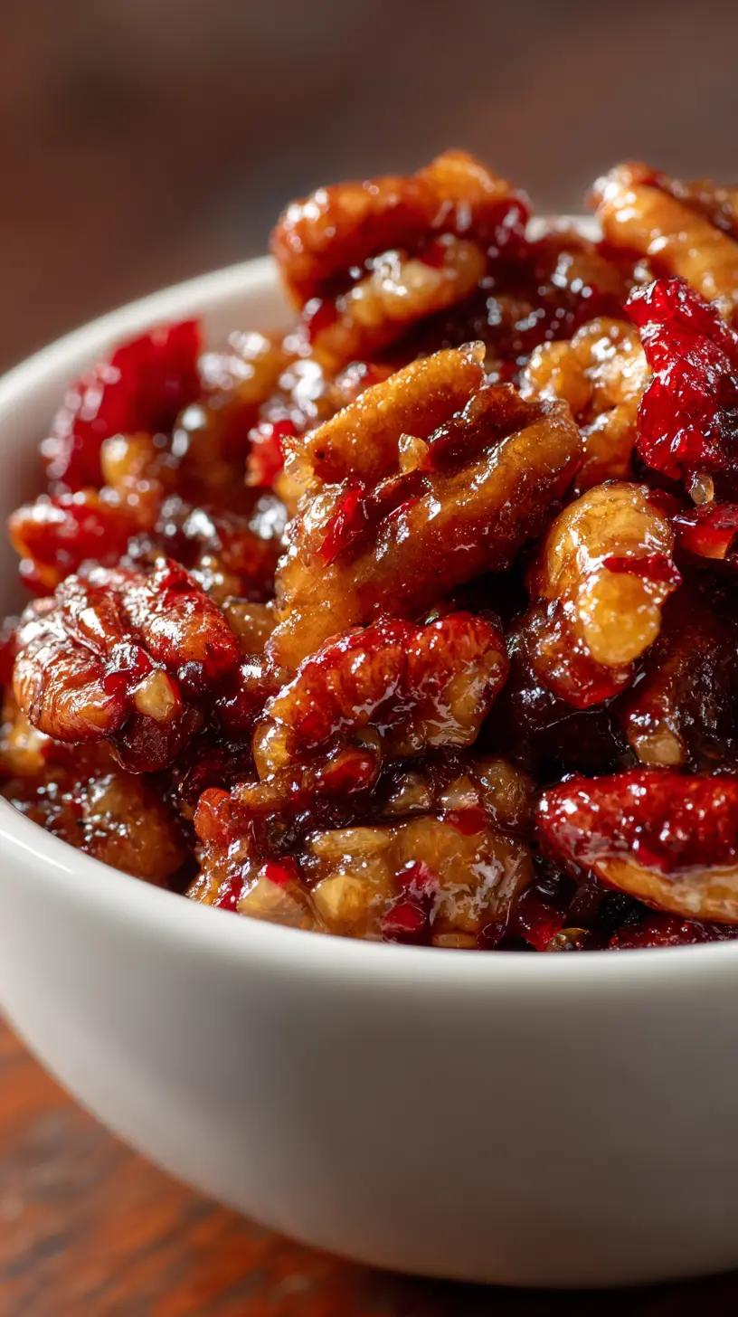 Serving suggestion for Delicious Apple-Pecan Vegan Haroset: Sweetness for Passover — Vegan Haroset