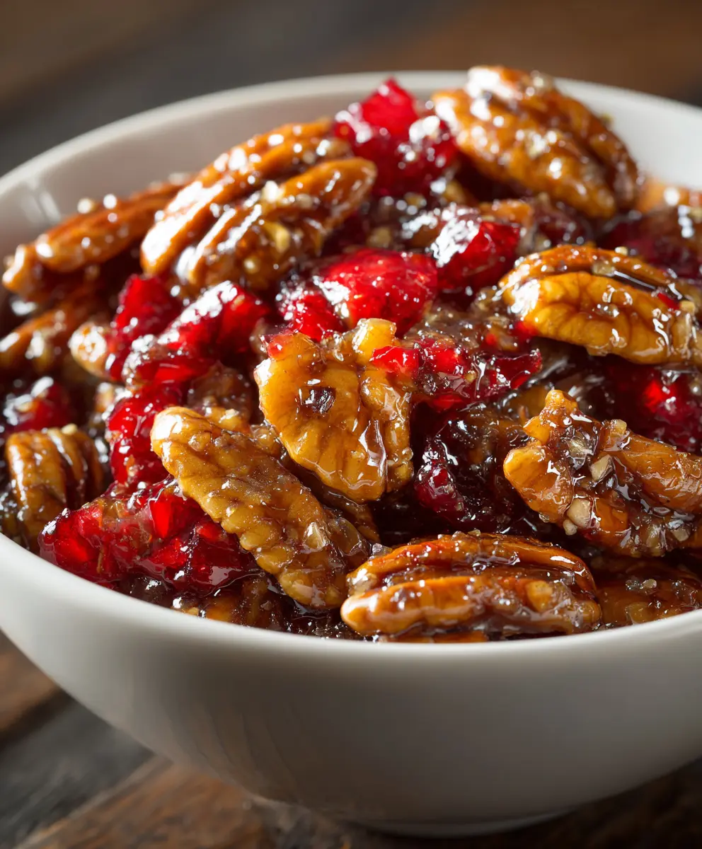 Delicious Apple-Pecan Vegan Haroset: Sweetness for Passover — homemade Vegan Haroset recipe