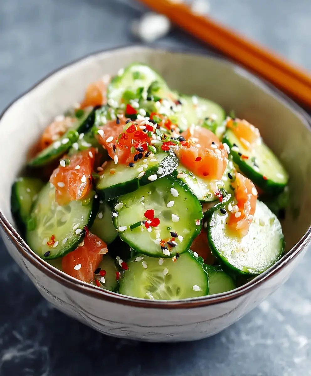 Delicious Sushi Cucumber Salad: Refreshing Summer Delight — homemade sushi cucumber salad recipe