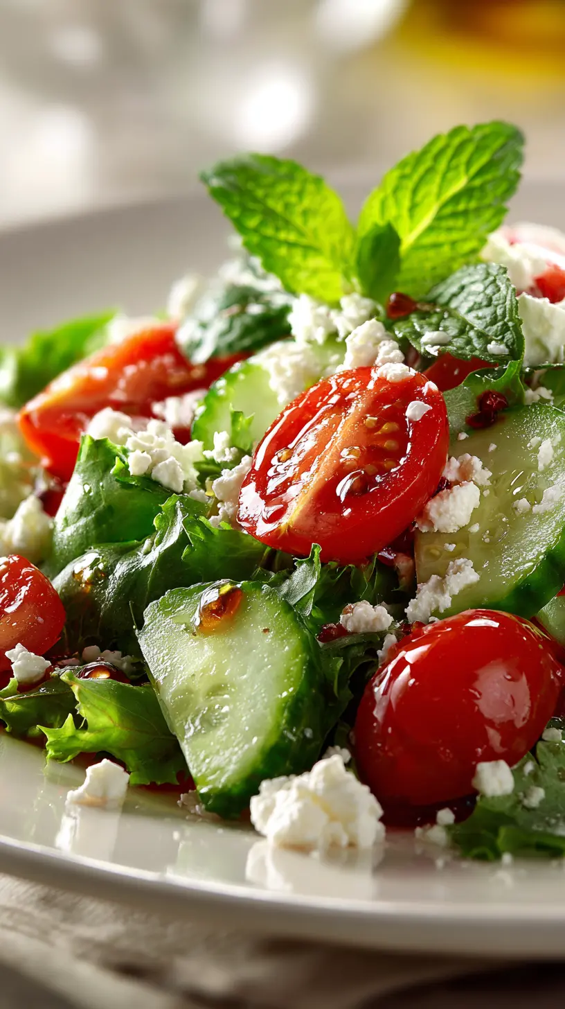 Step-by-step preparation of Easy 4-Ingredient Summer Salad (4-ingredient summer salad)