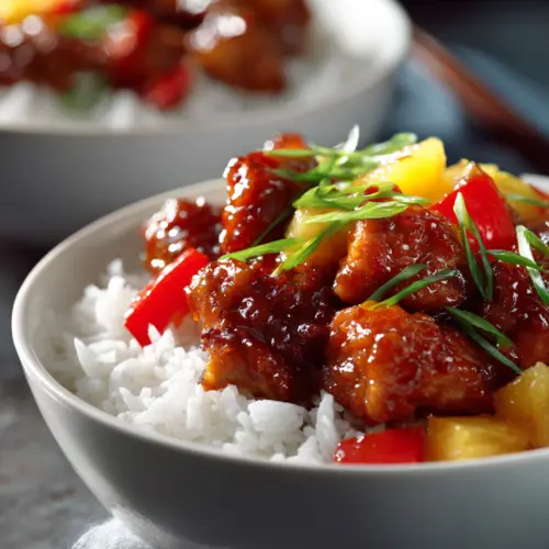 Easy Hawaiian Huli Huli Chicken Bowls — homemade Huli Huli Chicken Bowls recipe