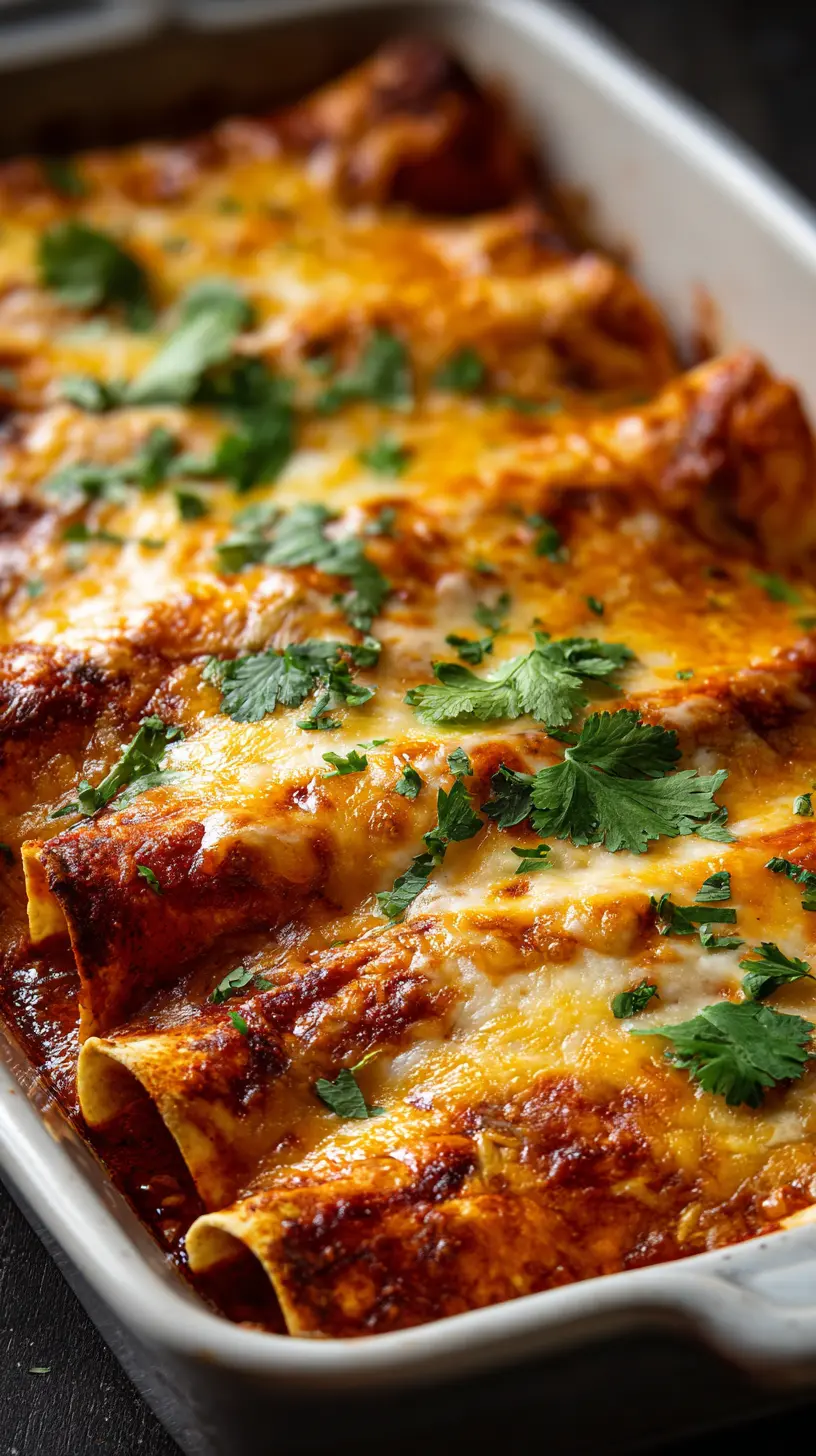 Step-by-step preparation of Easy Queso Chicken Enchiladas (Weeknight Dinner) (queso chicken enchiladas)