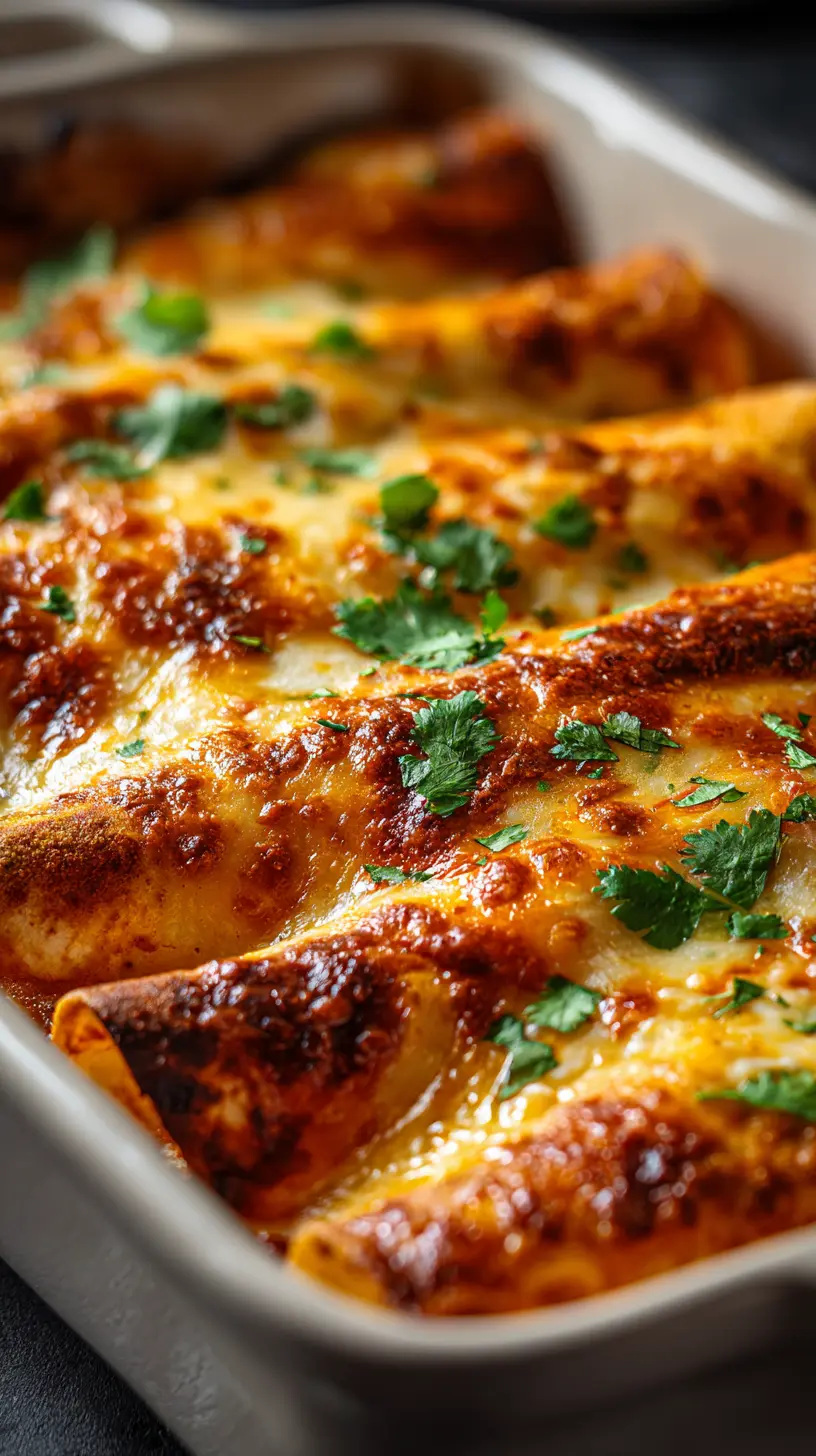 Serving suggestion for Easy Queso Chicken Enchiladas (Weeknight Dinner) — queso chicken enchiladas