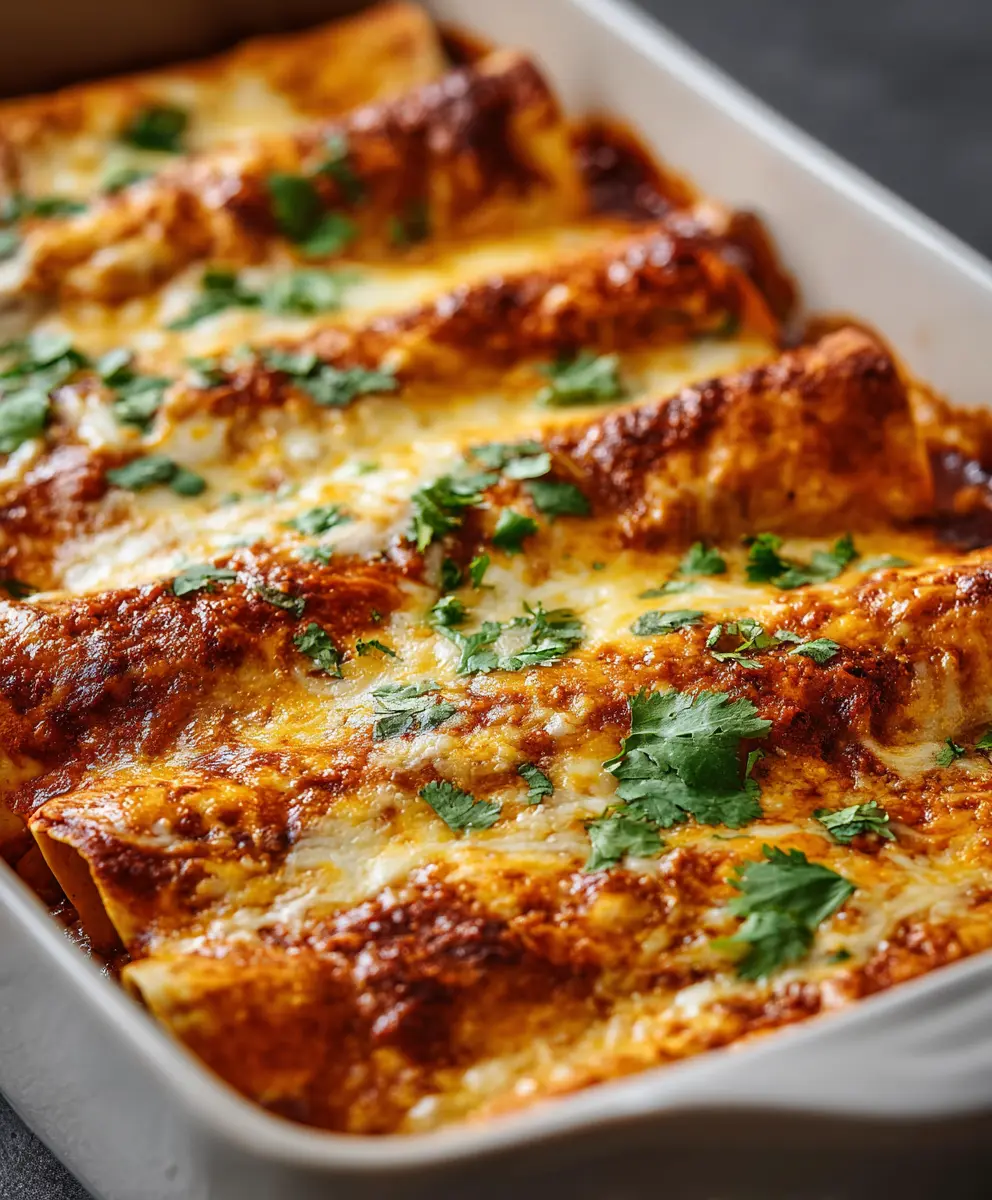 Easy Queso Chicken Enchiladas (Weeknight Dinner) — homemade queso chicken enchiladas recipe