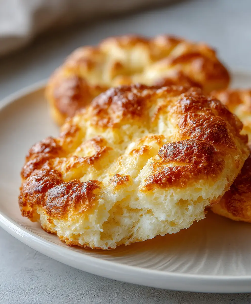 Fluffy Keto Cottage Cheese Cloud Bread — homemade keto cottage cheese cloud bread recipe