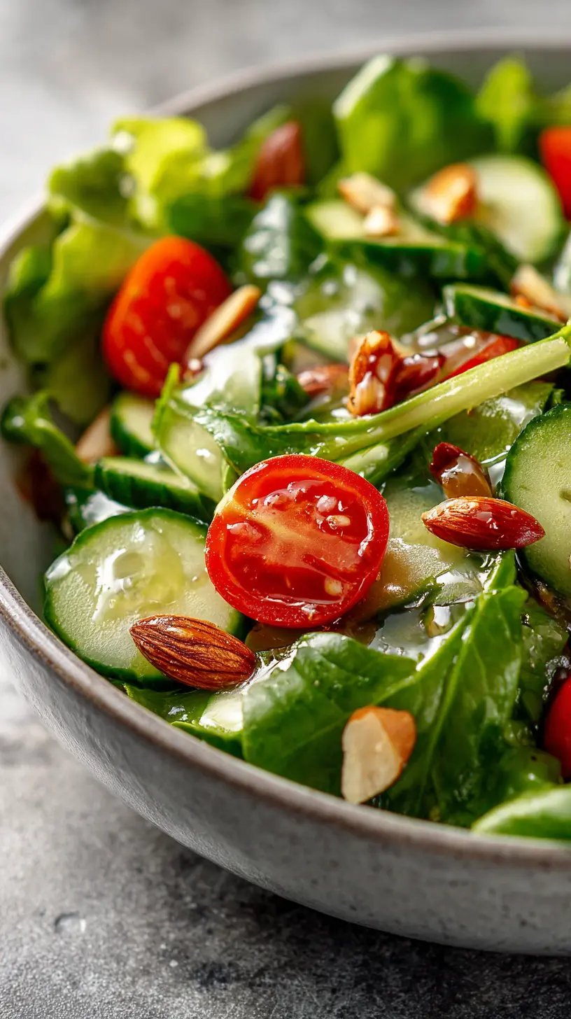 Step-by-step preparation of Fresh Green Goddess Salad (Quick & Healthy) (Green Goddess Salad)