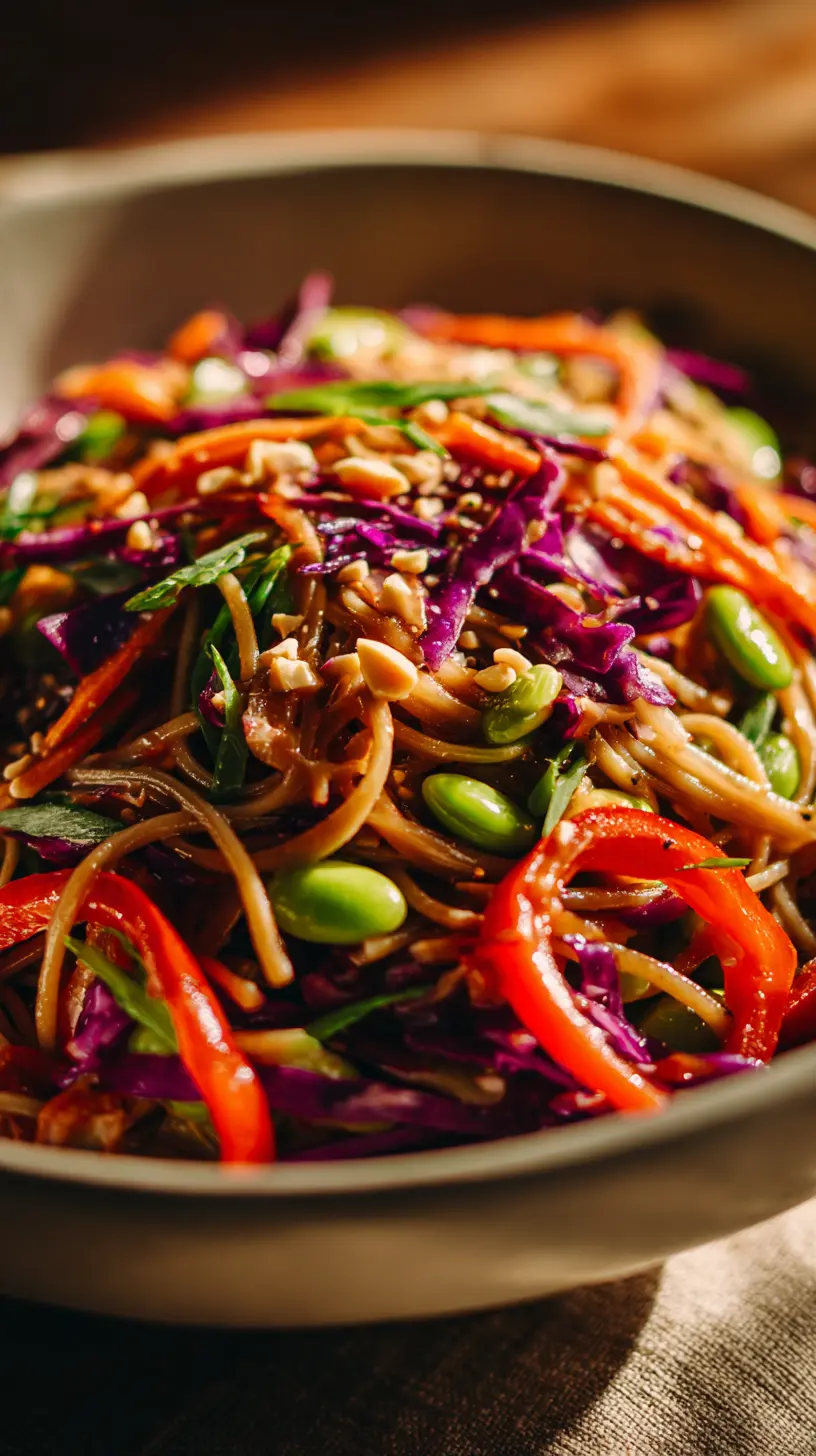 Step-by-step preparation of Grain-Free Thai Peanut Pasta Salad (Grain-Free Thai Peanut Pasta Salad)