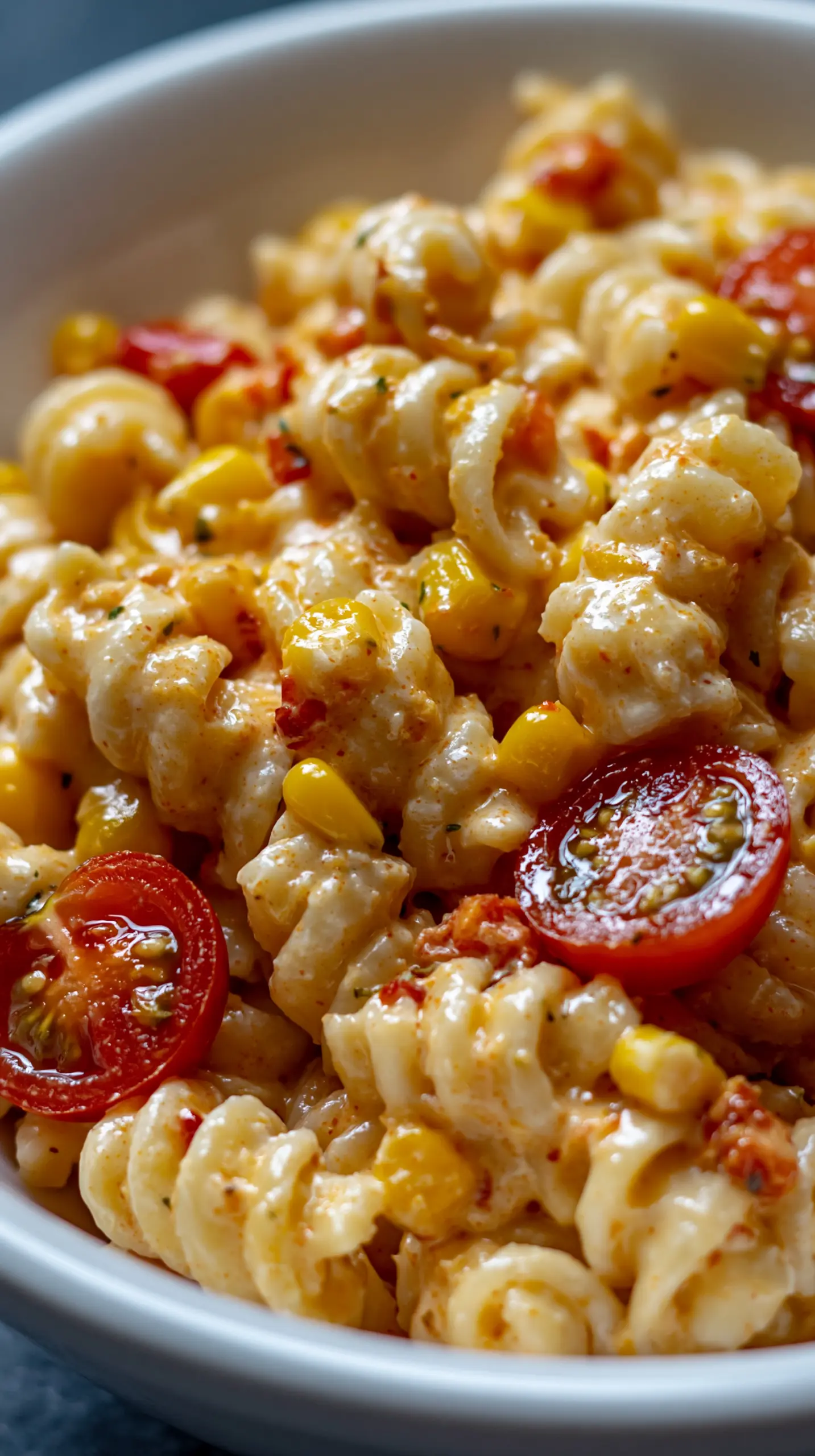 Serving suggestion for Healthy Mexican Street Corn Pasta Salad (Quick & Easy) — Mexican Street Corn Pasta Salad