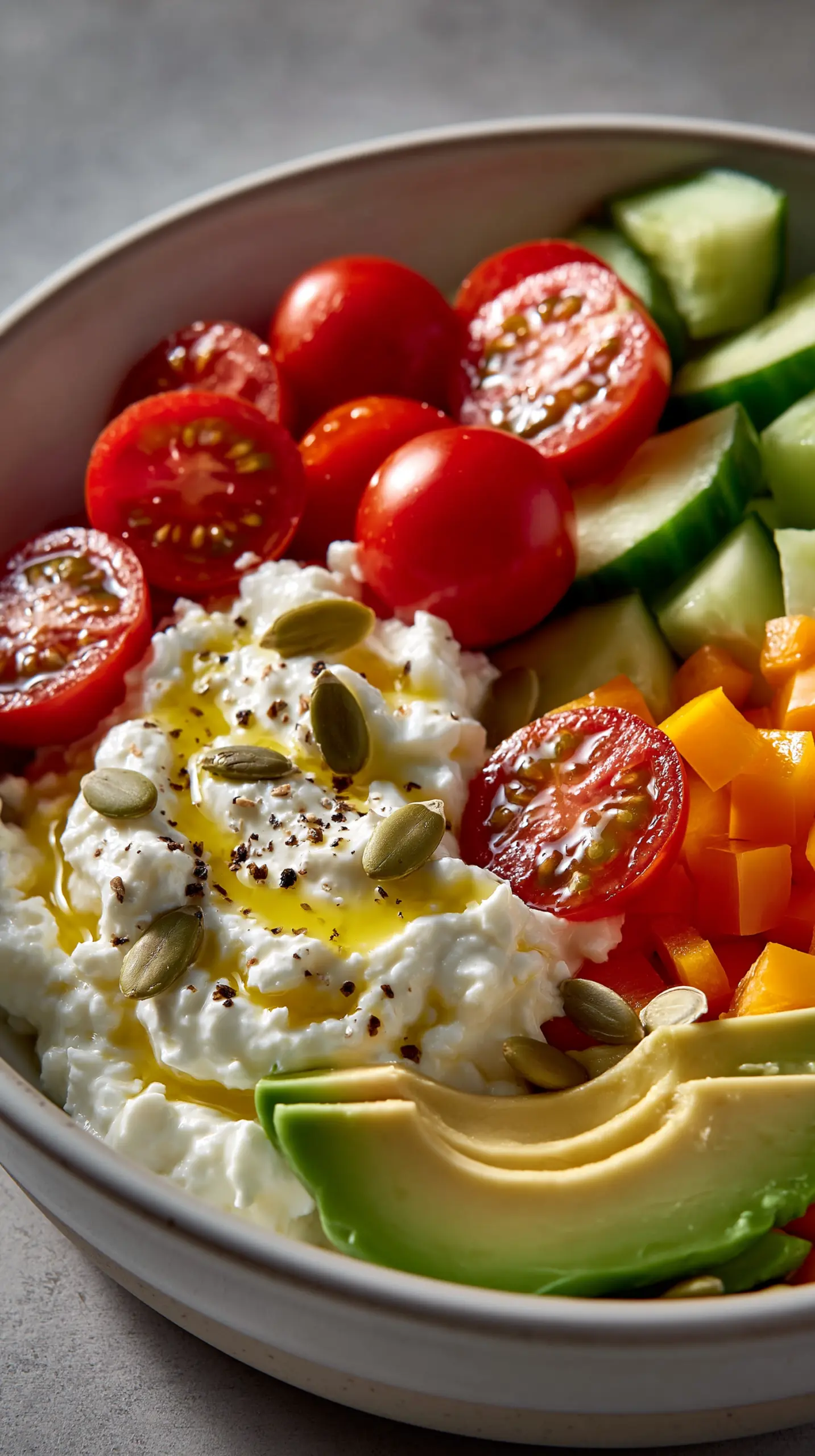 Serving suggestion for High-Protein Cottage Cheese Power Bowl — High-Protein Cottage Cheese Power Bowl