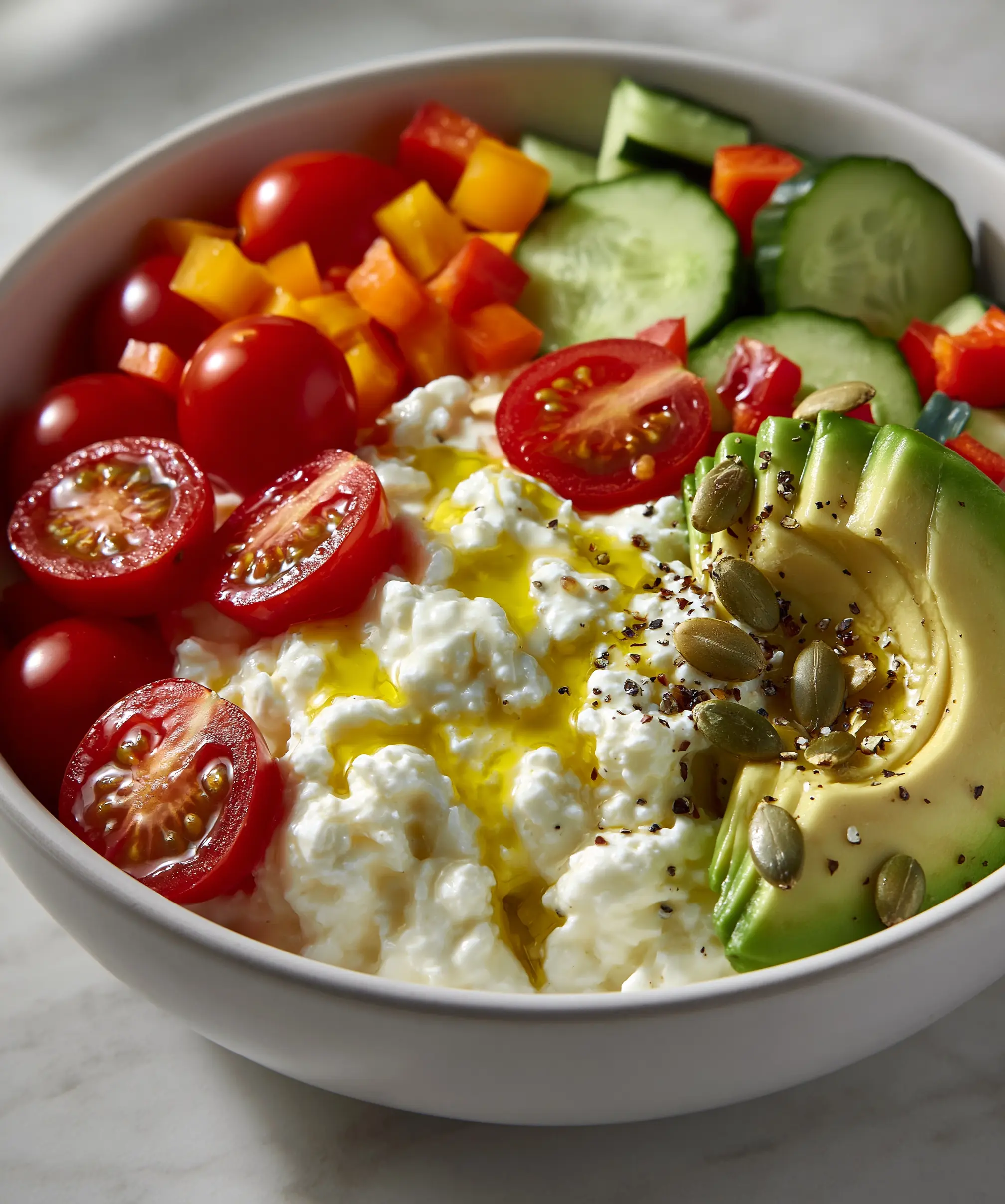 High-Protein Cottage Cheese Power Bowl — homemade High-Protein Cottage Cheese Power Bowl recipe