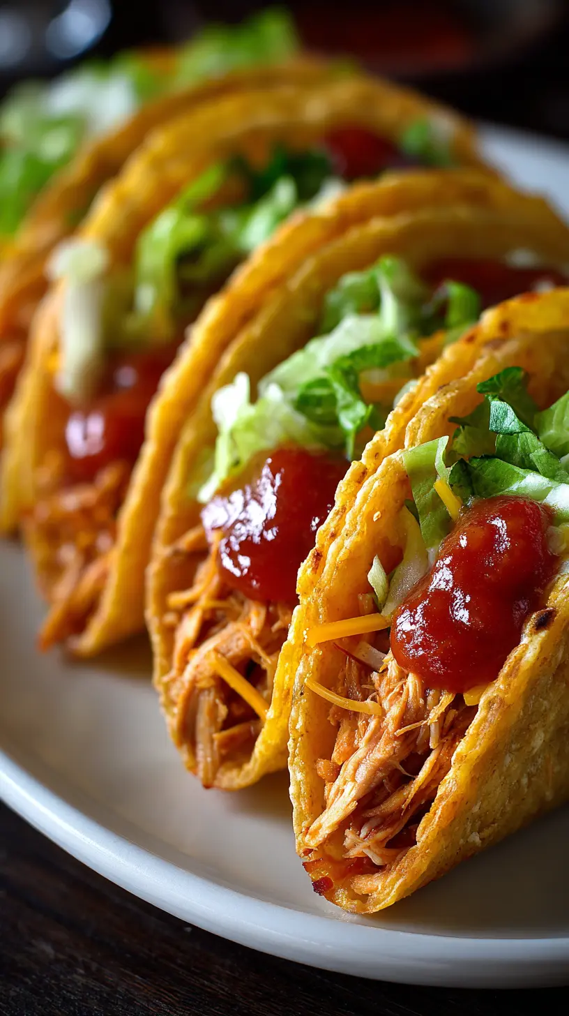 Step-by-step preparation of Homemade Crispy Mini Tacos Recipe (homemade crispy mini tacos)