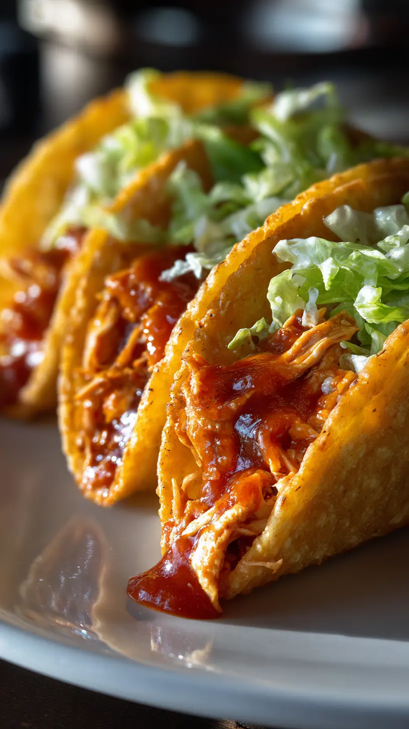 Serving suggestion for Homemade Crispy Mini Tacos Recipe — homemade crispy mini tacos