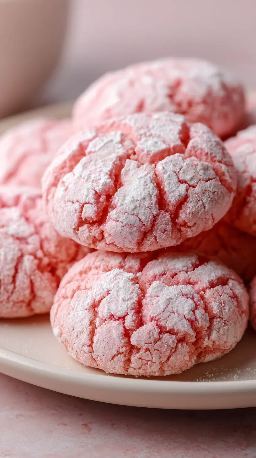Step-by-step preparation of Mexican Pink Cookies: Sweet, Soft Treats for Every Occasion (Mexican pink cookies)
