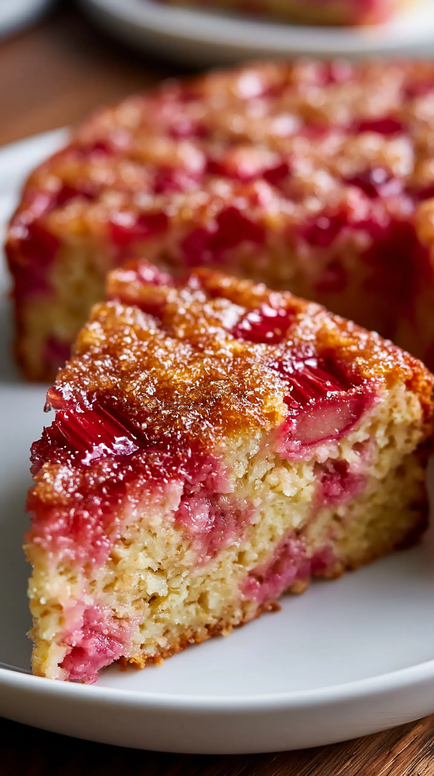 Step-by-step preparation of Oat Icelandic Rhubarb Cake (Oat Icelandic Rhubarb Cake)