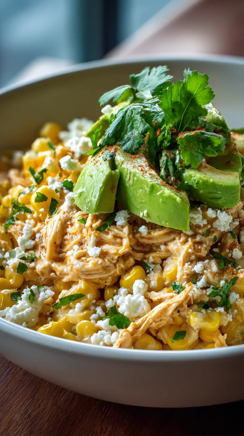 Step-by-step preparation of Quick & Easy Mexican Street Corn Chicken Bowls (Mexican Street Corn Chicken Bowls)