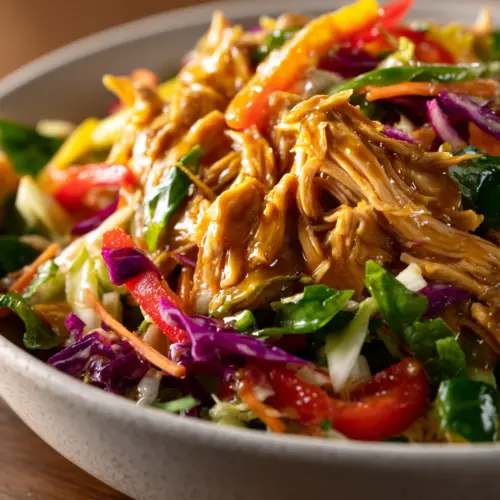 Savor Thai Chicken Salad with Peanut Dressing – Easy & Fresh! — homemade Thai chicken salad recipe