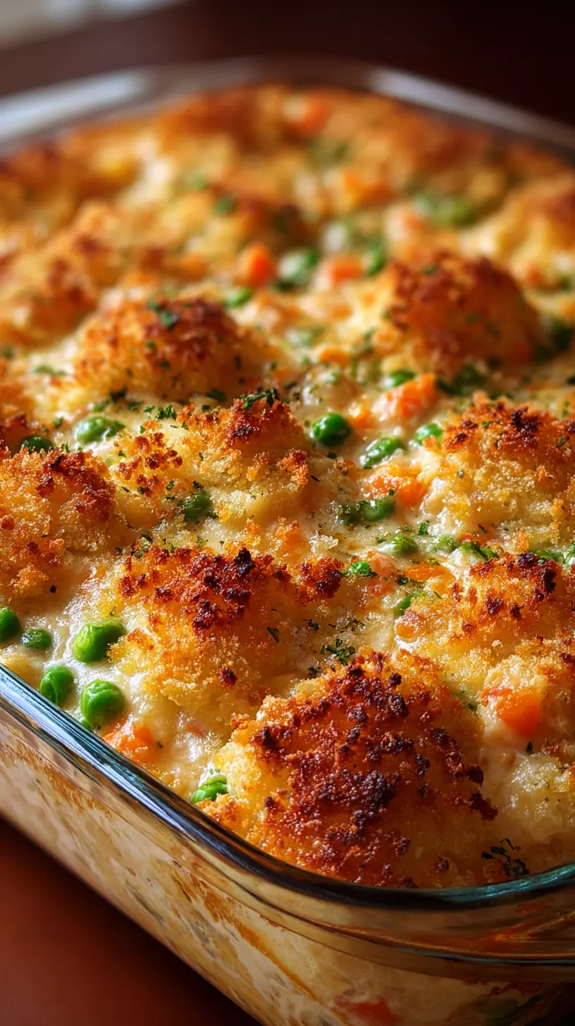 Serving suggestion for Tasty Bang Bang Chicken Casserole — Bang Bang Chicken Casserole