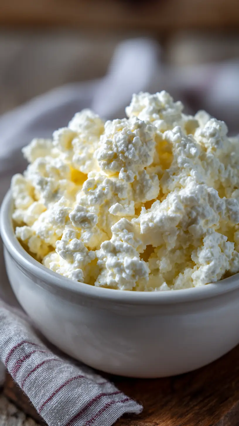 Step-by-step preparation of The Best Homemade Cottage Cheese (homemade cottage cheese)