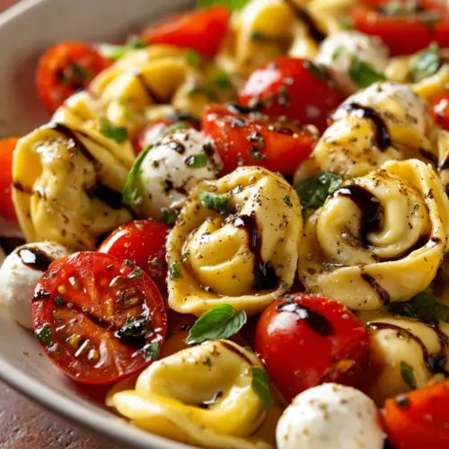 Tortellini Caprese Salad: A Fresh Twist on Classic Flavors — homemade tortellini caprese salad recipe
