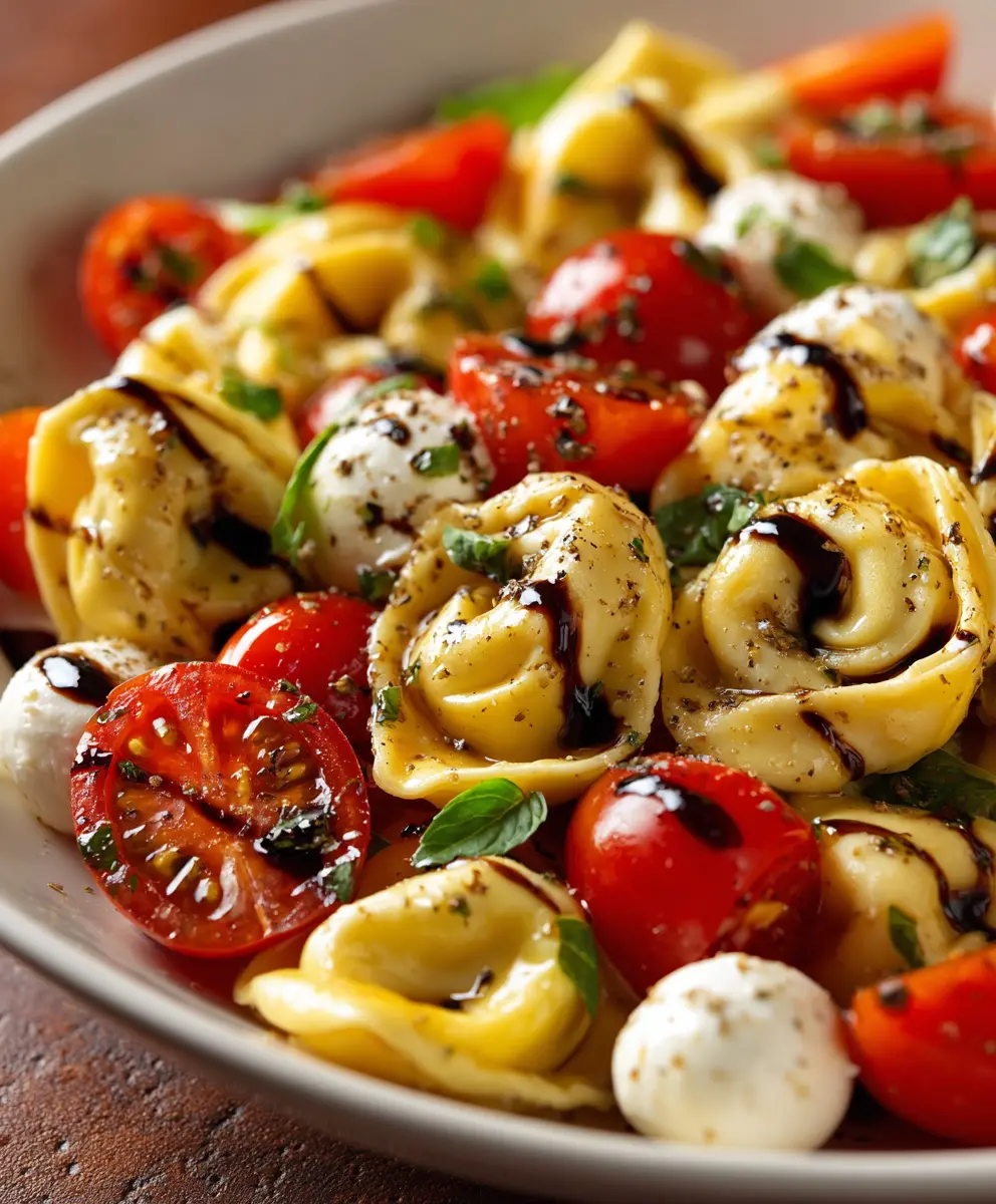 Tortellini Caprese Salad: A Fresh Twist on Classic Flavors — homemade tortellini caprese salad recipe