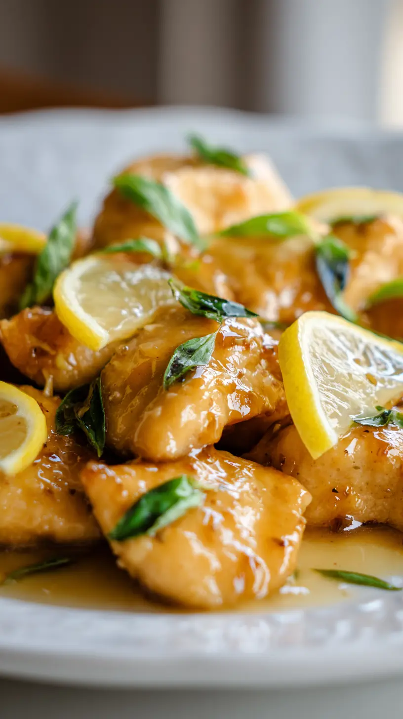 15-Minute Low Calorie Lemon Basil Chicken Serving suggestion for 15-Minute Low Calorie Lemon Basil Chicken — low calorie lemon basil chicken