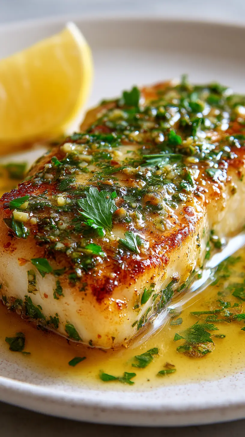 15-Minute Quick Garlic Herb Mahi Mahi Serving suggestion for 15-Minute Quick Garlic Herb Mahi Mahi — Garlic Herb Mahi Mahi