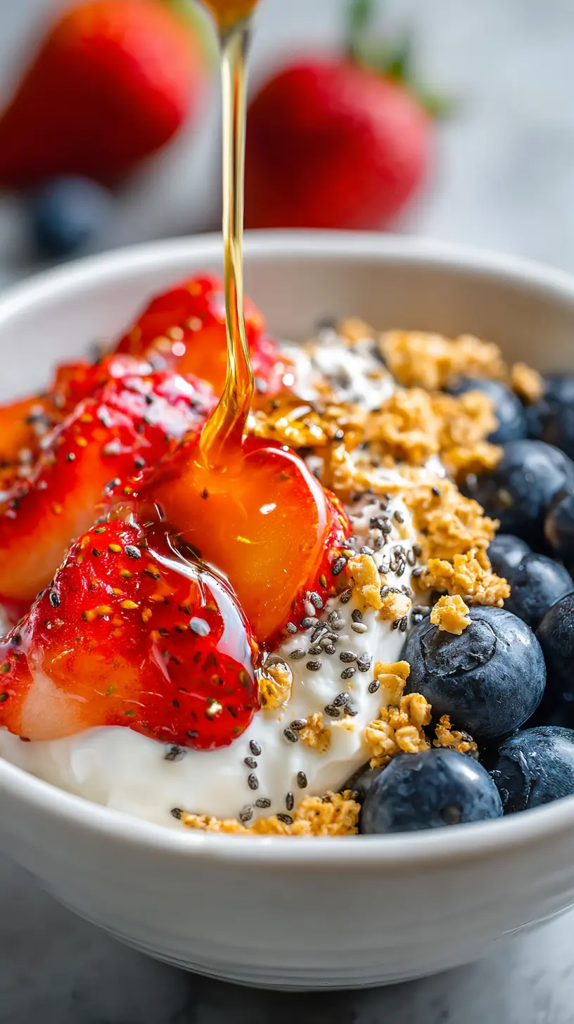 Serving suggestion for 20-Minute Easy High Protein Cottage Cheese Breakfast Bowls — high protein cottage cheese breakfast bow
