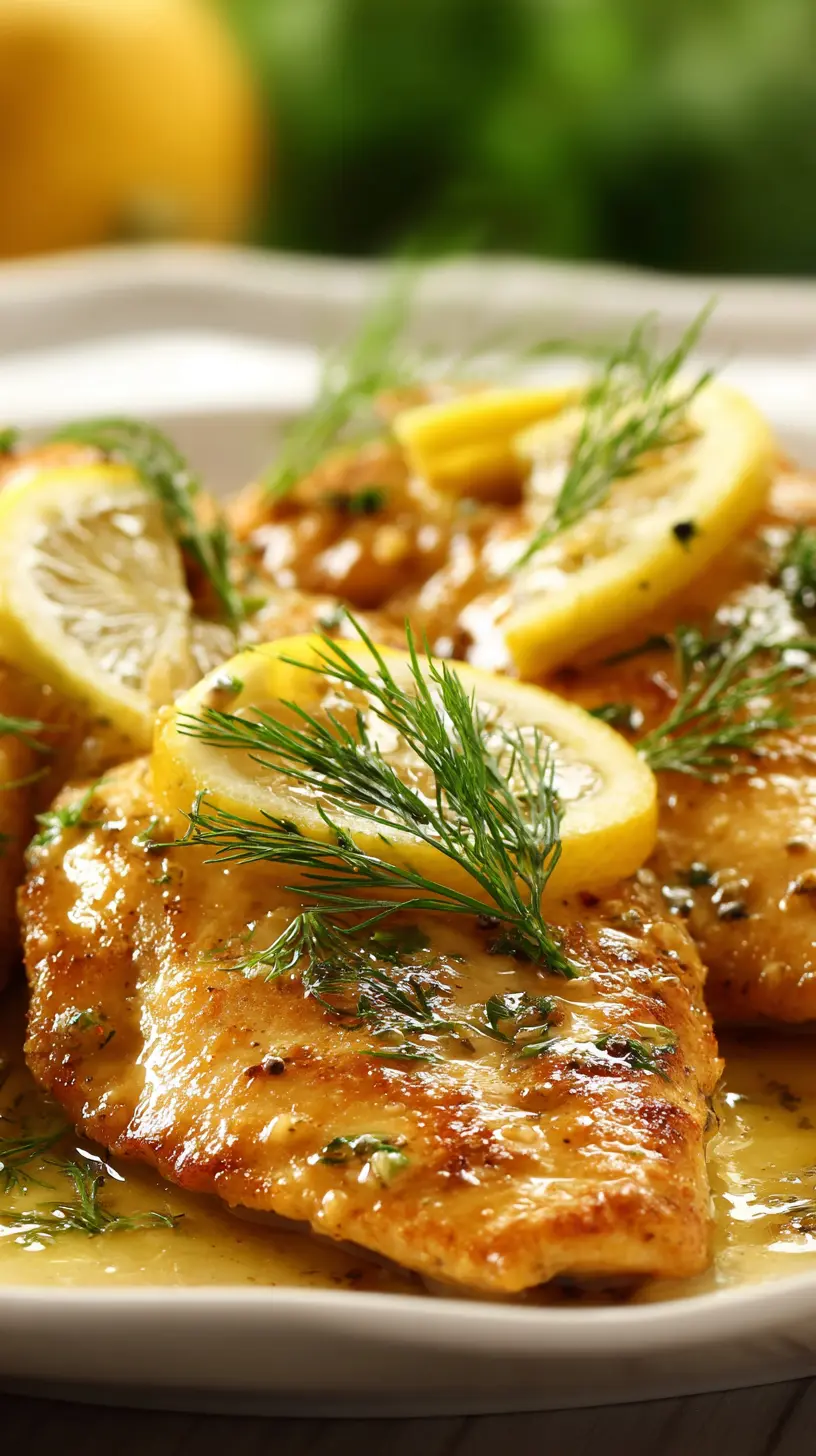 20-Minute Low Calorie Lemon Dill Turkey Scallopini Step-by-step preparation of 20-Minute Low Calorie Lemon Dill Turkey Scallopini (lemon dill turkey scallopini)