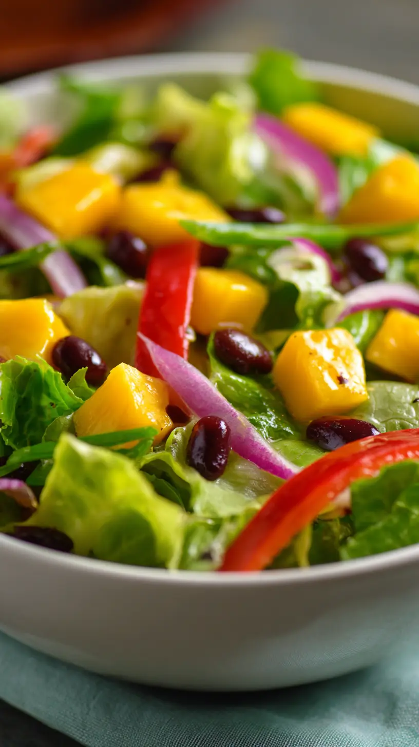 Step-by-step preparation of Caribbean Summer Salad Recipe (Caribbean Summer Salad)