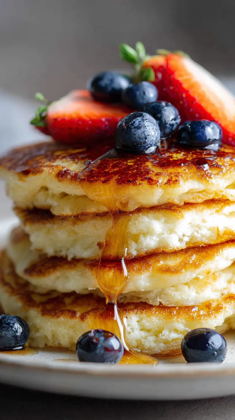 Easy High Protein Cottage Cheese Pancakes Step-by-step preparation of Easy High Protein Cottage Cheese Pancakes (high protein cottage cheese pancakes)