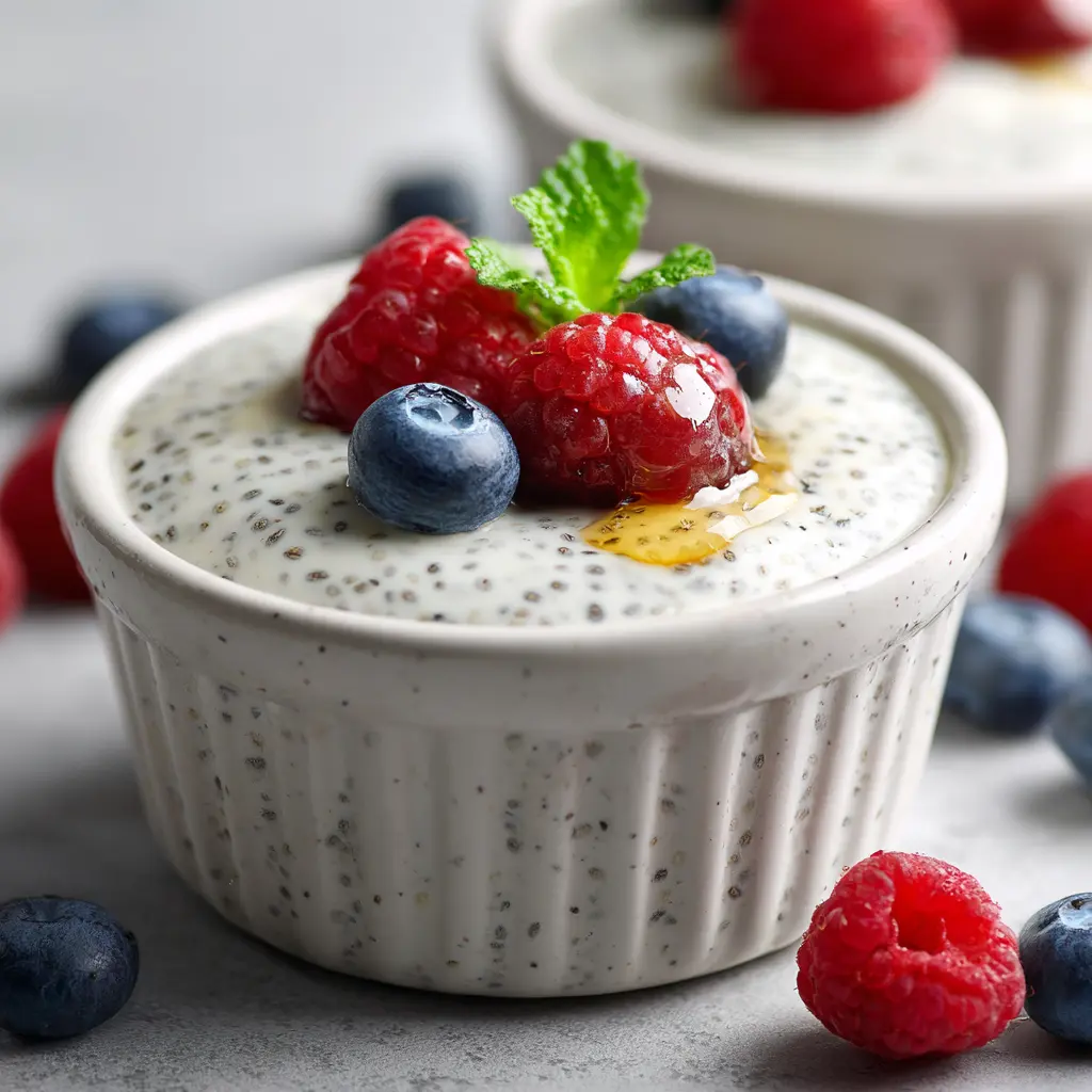 Easy High Protein Vanilla Bean Chia Pudding — homemade high protein chia pudding recipe
