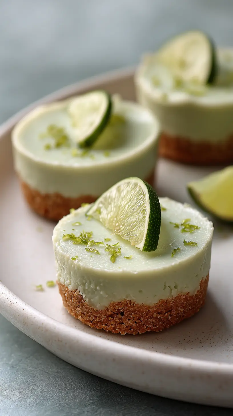 Step-by-step preparation of Healthy No-Bake Key Lime Pie Protein Cups (Key Lime Pie Protein Cups)