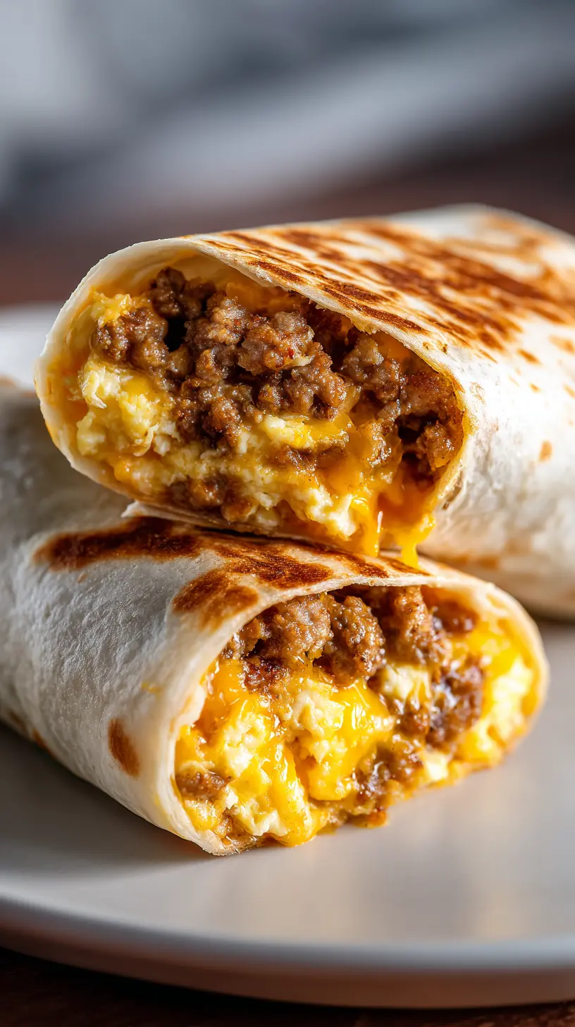 Quick High Protein Breakfast Turkey Sausage Burrito Step-by-step preparation of Quick High Protein Breakfast Turkey Sausage Burrito (high protein breakfast burrito)