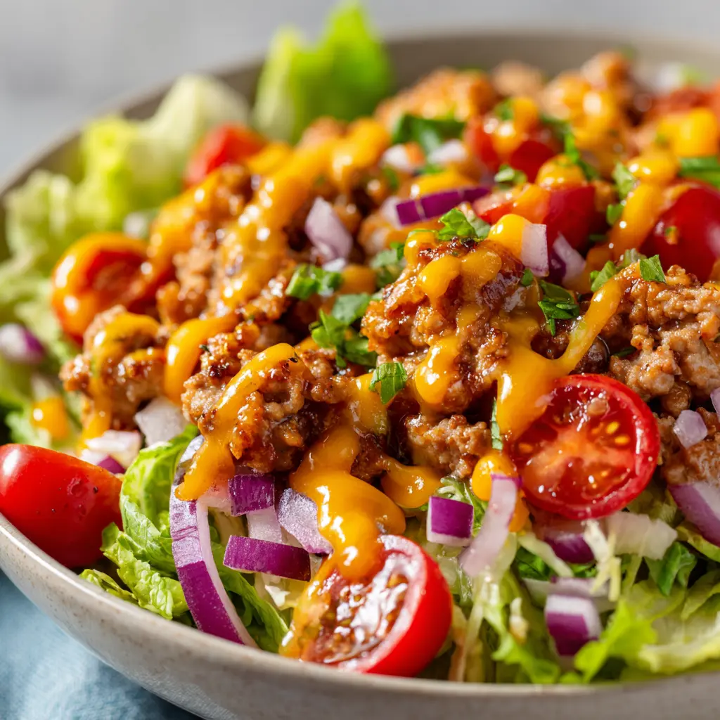 Quick Low Calorie Turkey Burger Bowls — homemade low calorie turkey burger bowls recipe