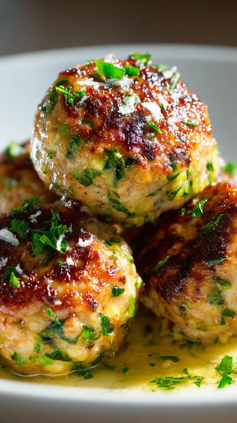 Quick Low Calorie Turkey Meatballs with Zucchini Step-by-step preparation of Quick Low Calorie Turkey Meatballs with Zucchini (low calorie turkey meatballs with zucchini)