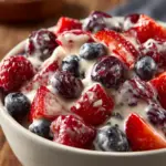 Summer Berry Cheesecake Salad — homemade Summer Berry Cheesecake Salad recipe