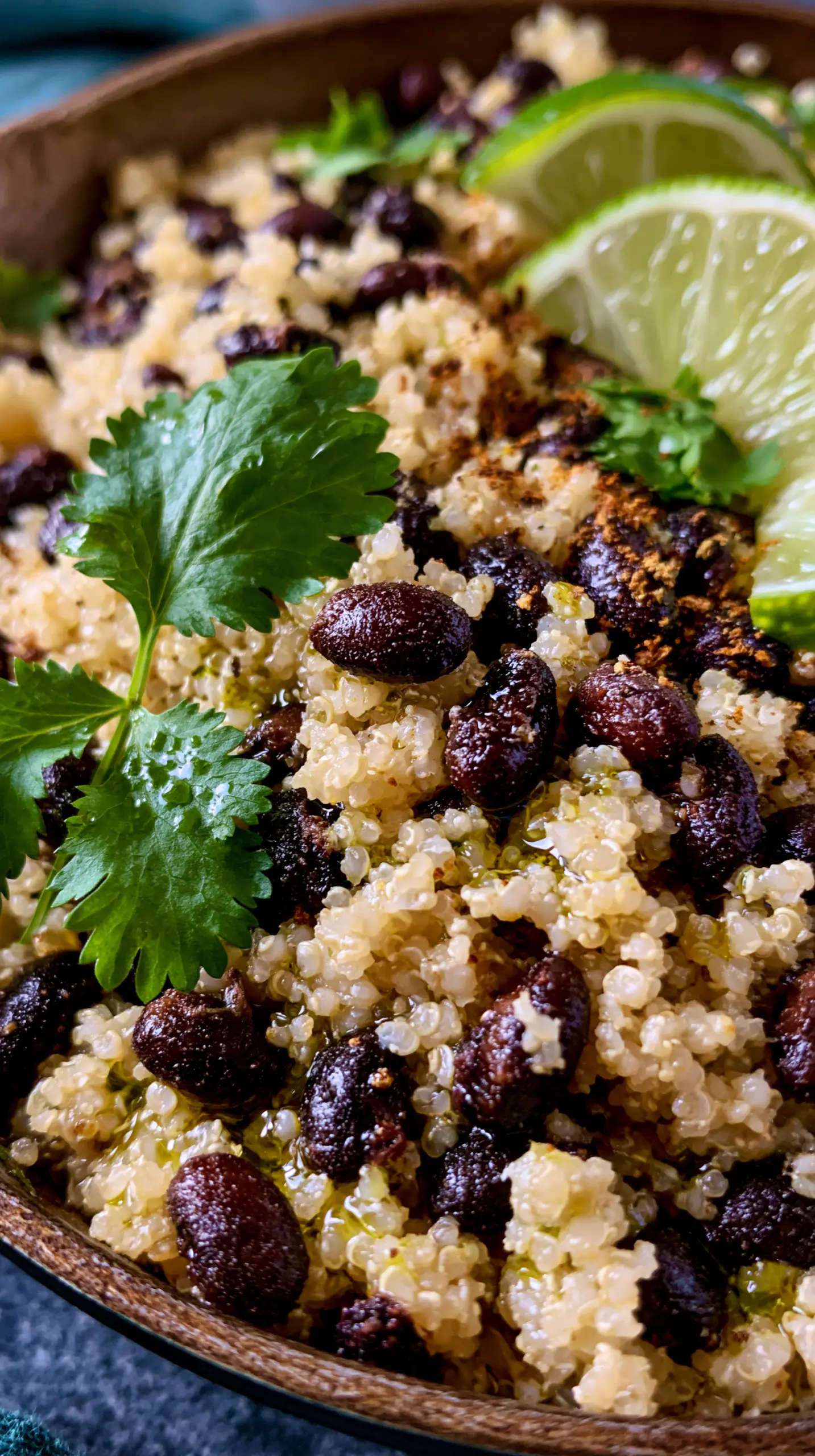 Step-by-step preparation of 20 Minute High Protein Quinoa and Black Bean Skillet (high protein quinoa and black bean skillet)