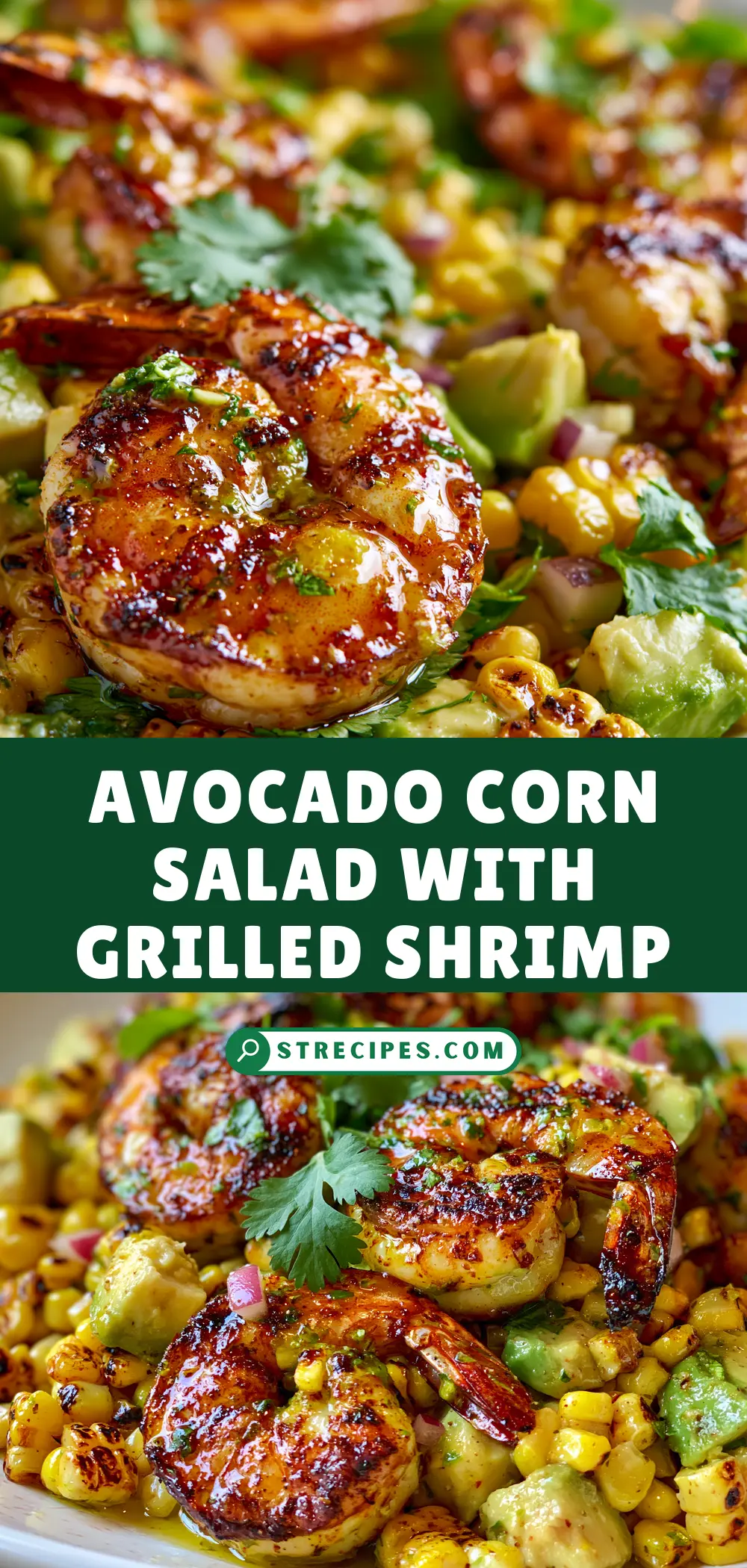 Avocado Corn Salad with Grilled Shrimp Avocado Corn Salad with Grilled Shrimp — homemade Avocado Corn Salad recipe