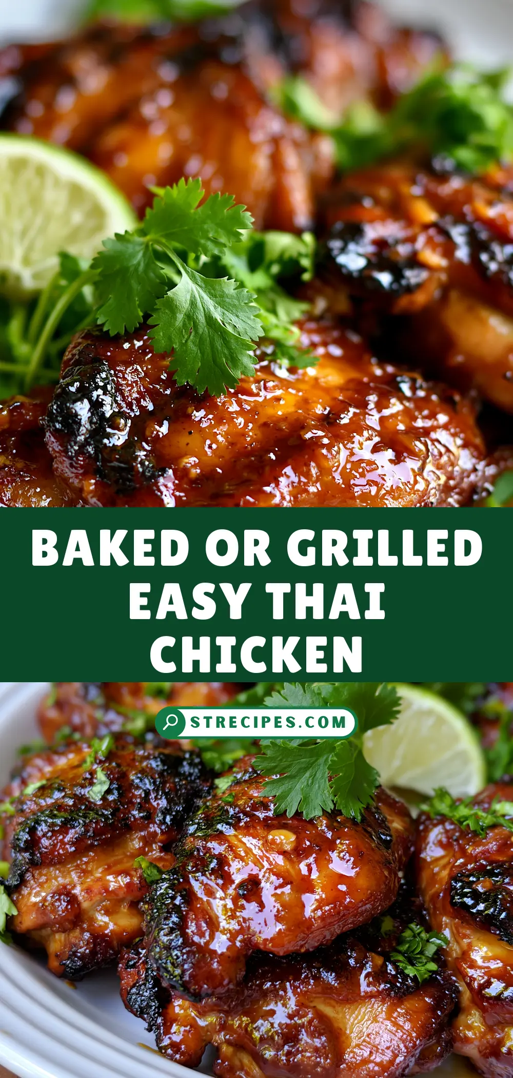 Baked Or Grilled Easy Thai Chicken Baked Or Grilled Easy Thai Chicken — homemade Thai chicken recipe recipe