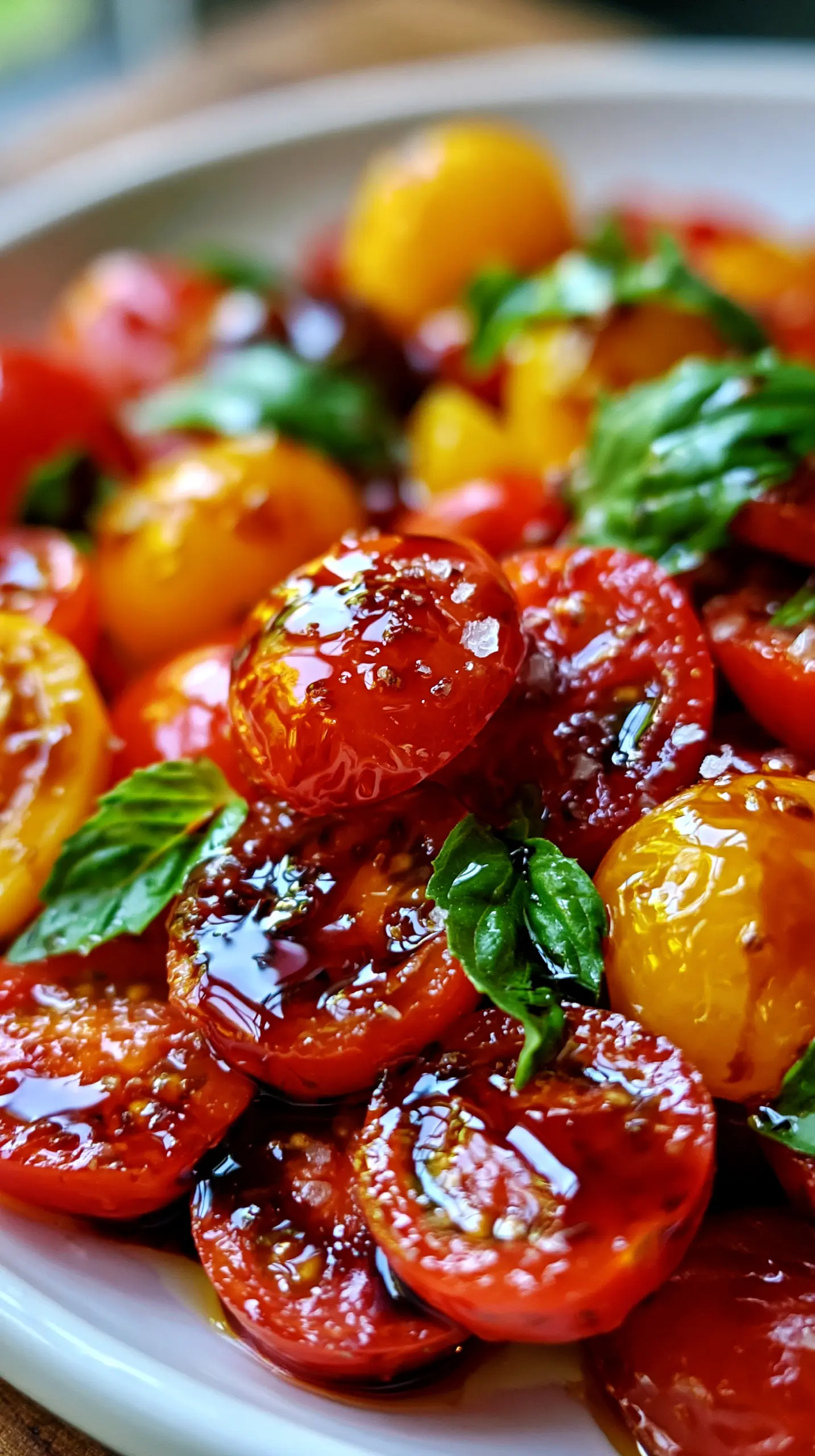 Step-by-step preparation of Best Ever Cherry Tomato Salad (cherry tomato salad)