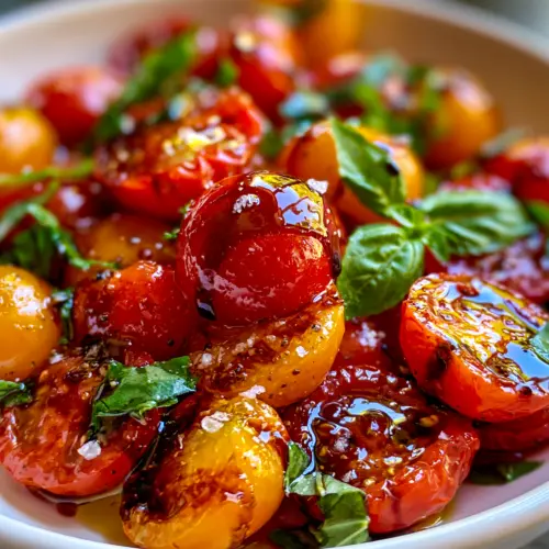 Best Ever Cherry Tomato Salad — homemade cherry tomato salad recipe
