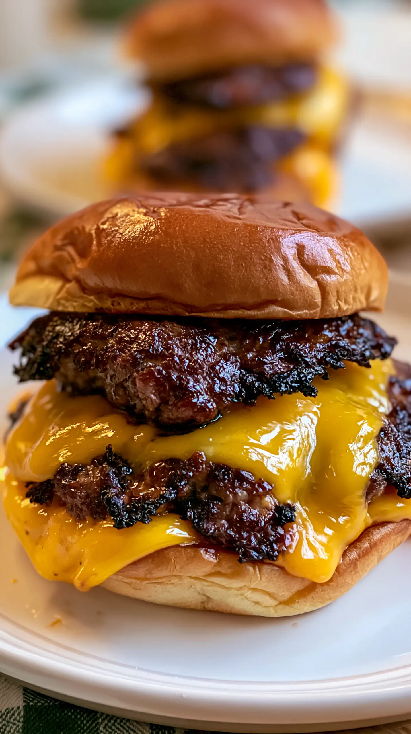 Classic American Cheeseburger Smash Burgers Step-by-step preparation of Classic American Cheeseburger Smash Burgers (classic American smash burgers)