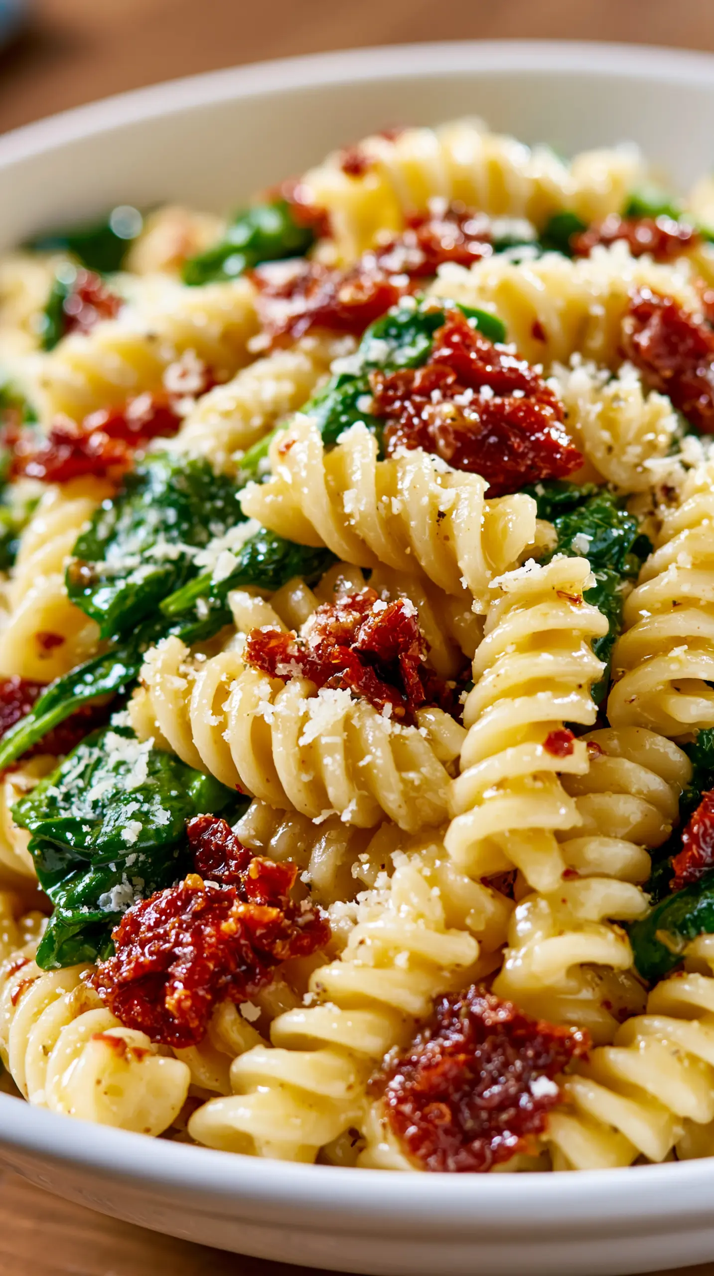 Creamy Tuscan Pasta Salad with Sun-Dried Tomatoes Serving suggestion for Creamy Tuscan Pasta Salad with Sun-Dried Tomatoes — Creamy Tuscan Pasta Salad