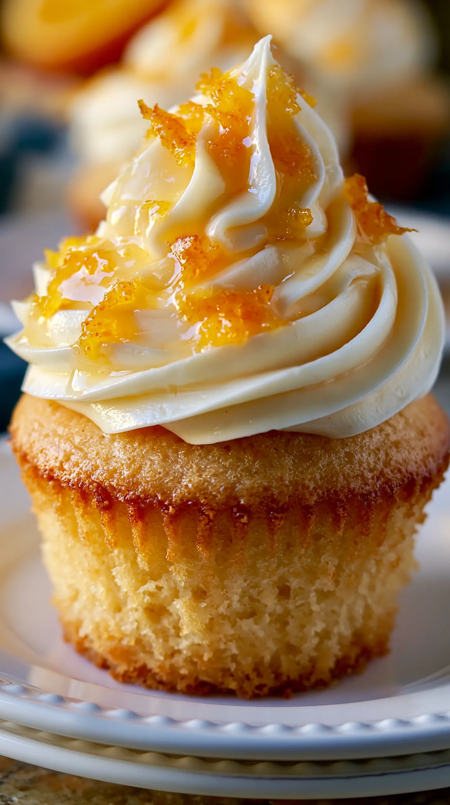 Delicious Orange Cream Cupcakes Step-by-step preparation of Delicious Orange Cream Cupcakes (orange cream cupcakes)