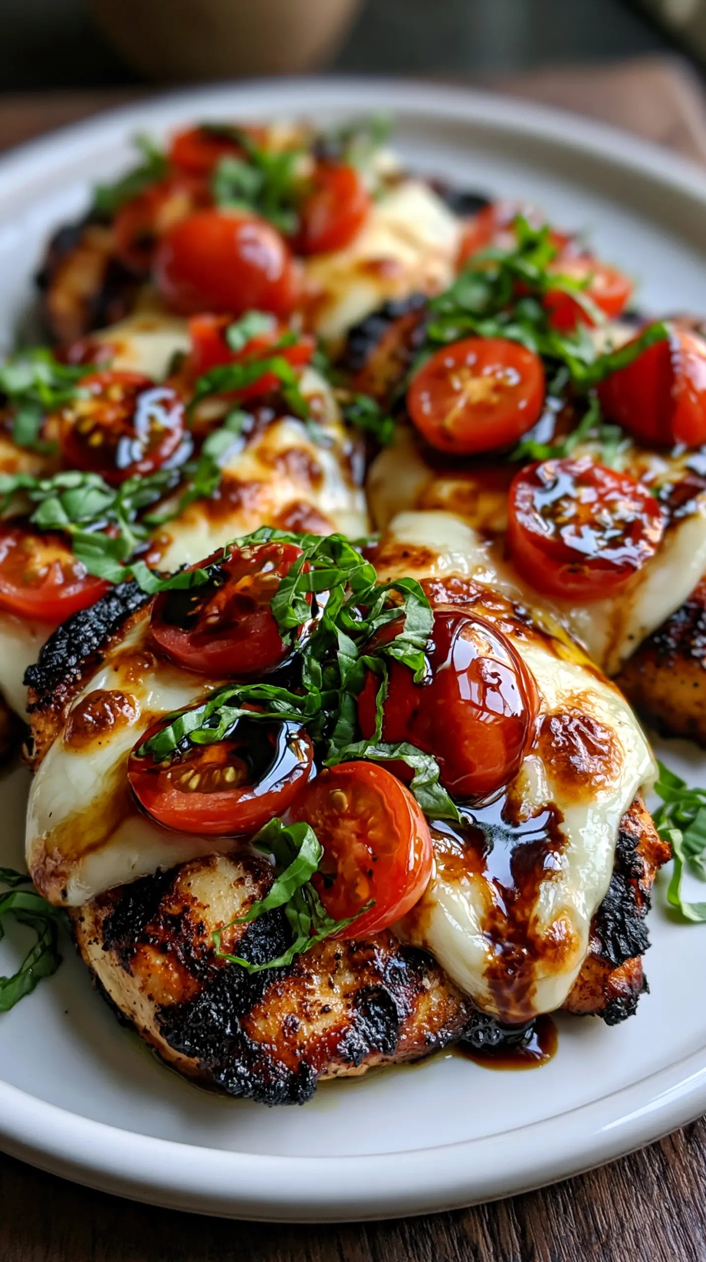Step-by-step preparation of Easy Grilled Caprese Chicken (Grilled Caprese Chicken)
