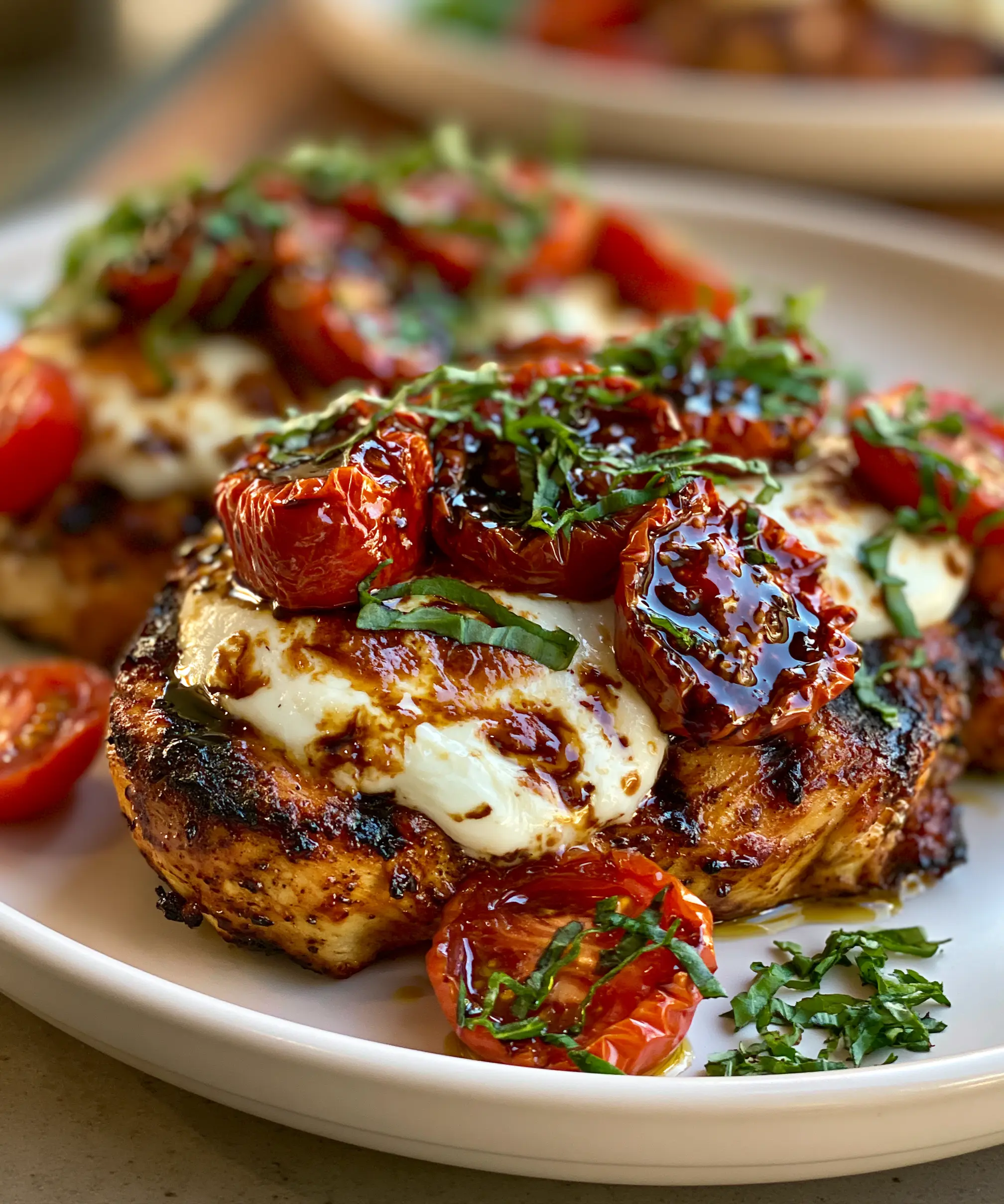 Easy Grilled Caprese Chicken — homemade Grilled Caprese Chicken recipe
