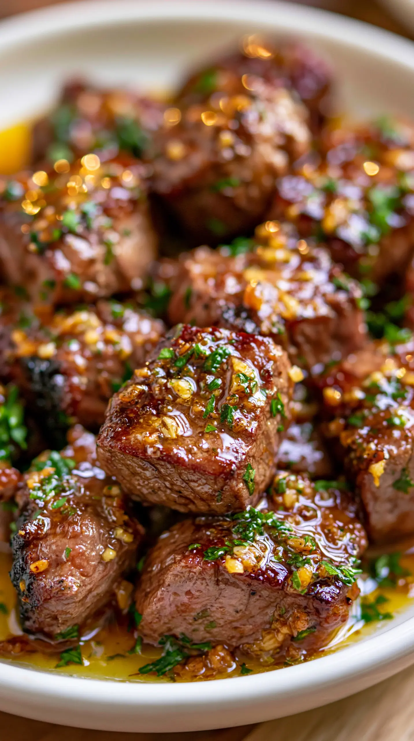 Garlic Butter Grilled Steak Bites Step-by-step preparation of Garlic Butter Grilled Steak Bites (garlic butter steak bites)