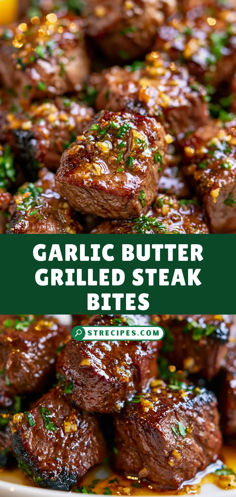 Garlic Butter Grilled Steak Bites Garlic Butter Grilled Steak Bites — homemade garlic butter steak bites recipe