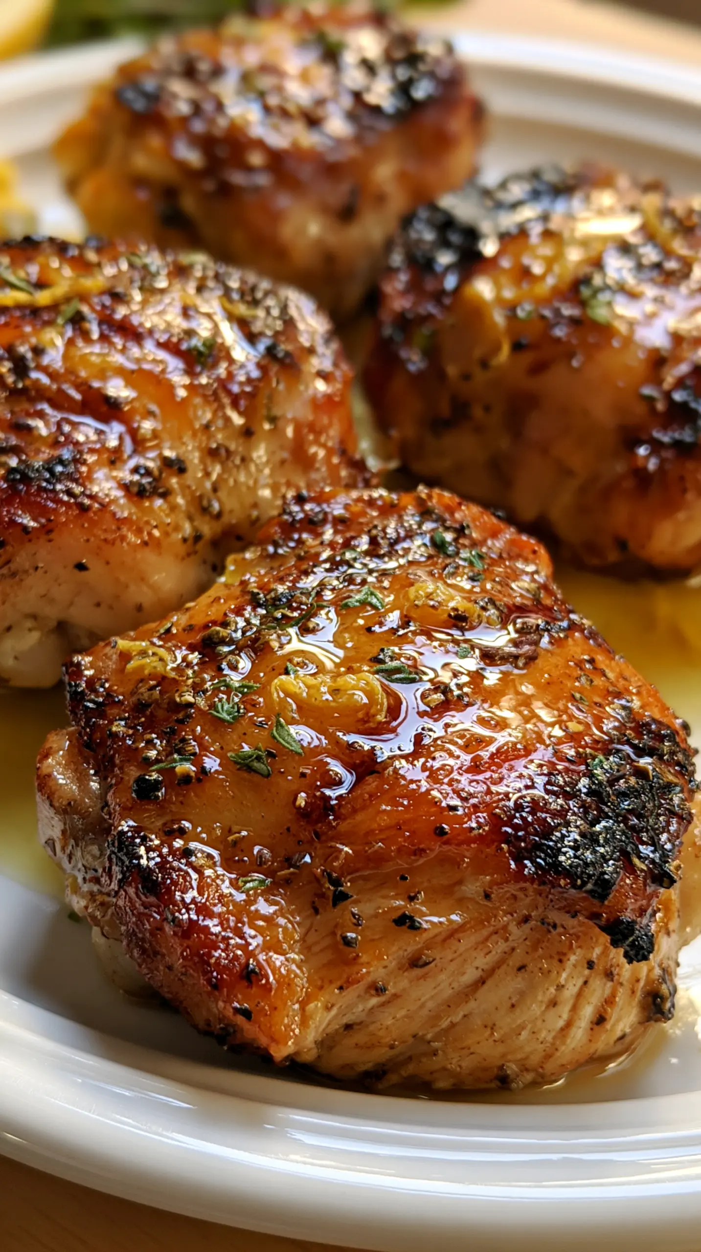 Grilled Lemon Pepper Chicken Thighs Step-by-step preparation of Grilled Lemon Pepper Chicken Thighs (Grilled Lemon Pepper Chicken Thighs)