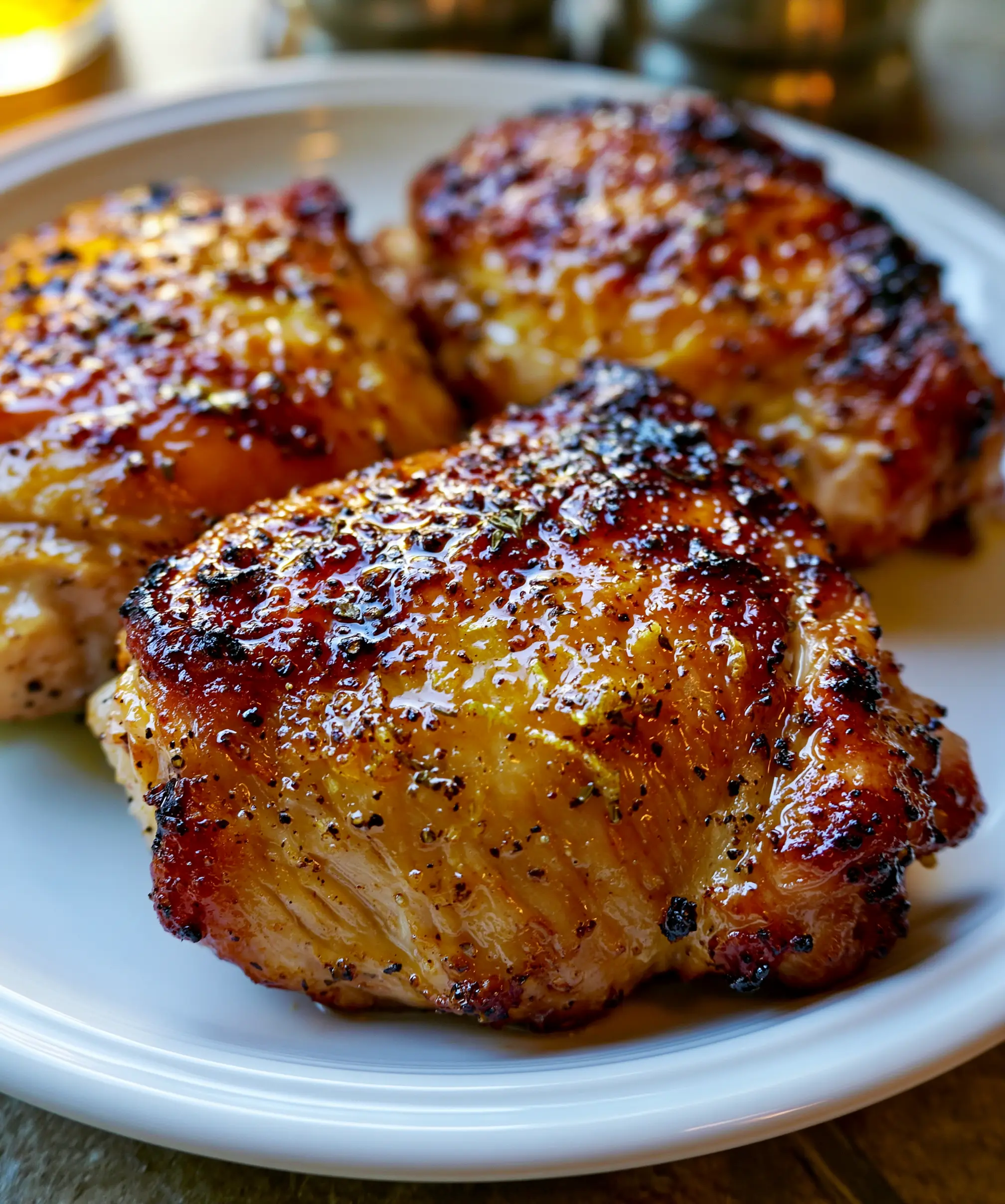 Grilled Lemon Pepper Chicken Thighs — homemade Grilled Lemon Pepper Chicken Thighs recipe
